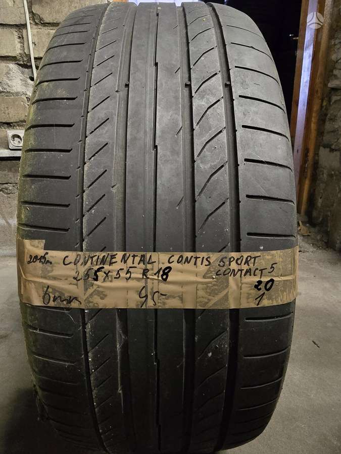 Continental, летние 255/55 R18