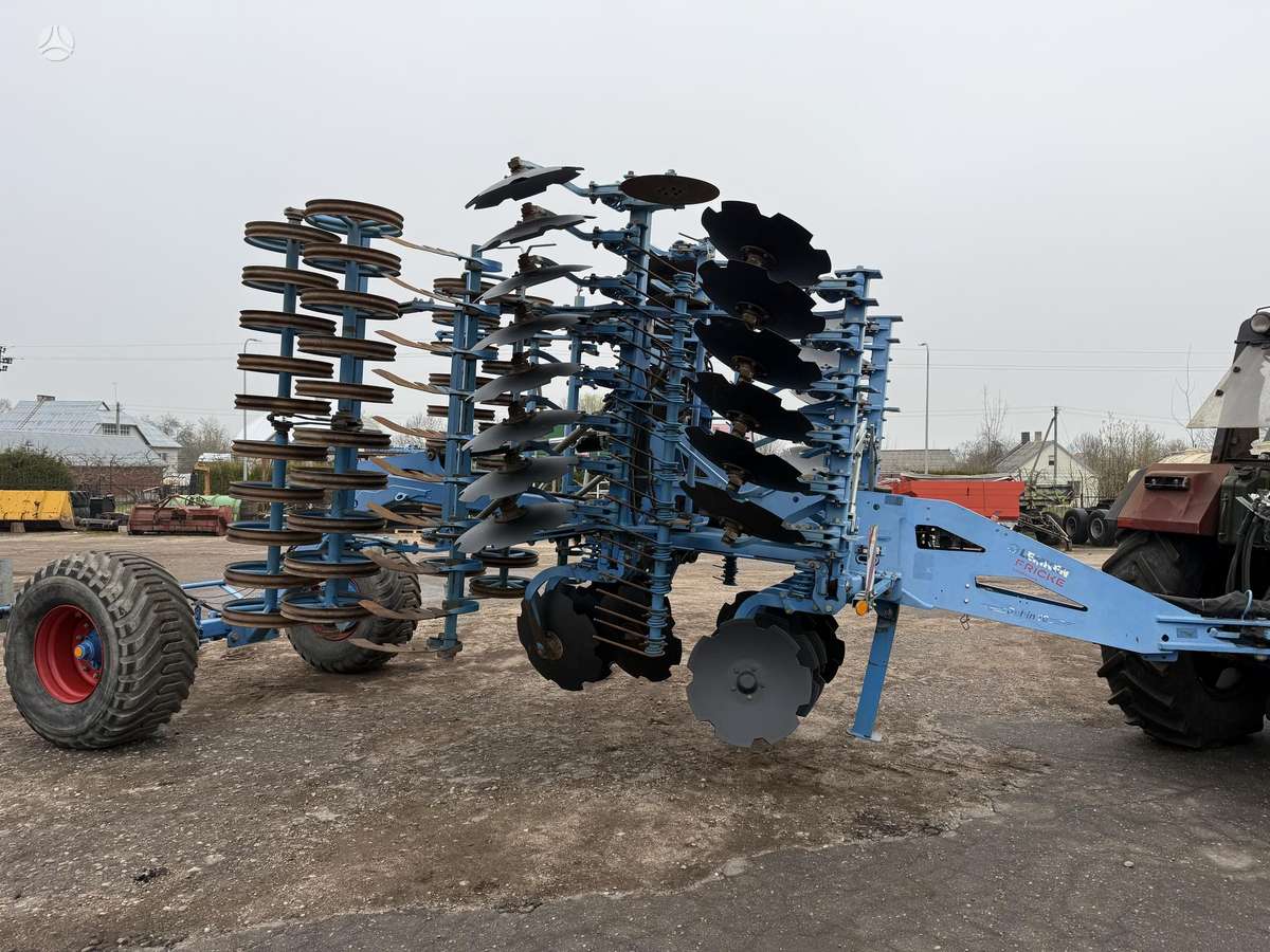 Lemken Rubin 10/500, scrapers, scrubbers