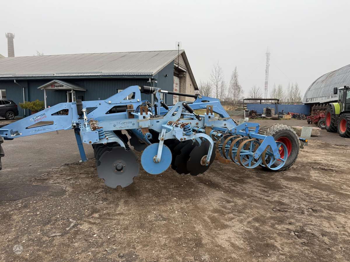 Lemken Rubin 10/500, scrapers, scrubbers