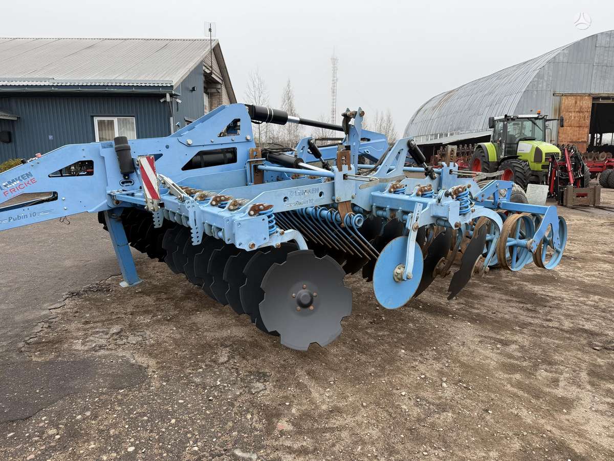 Lemken Rubin 10/500, скребки, скрубберы