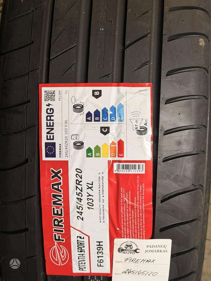 Firemax SIUNČIAME, летние 245/45 R20