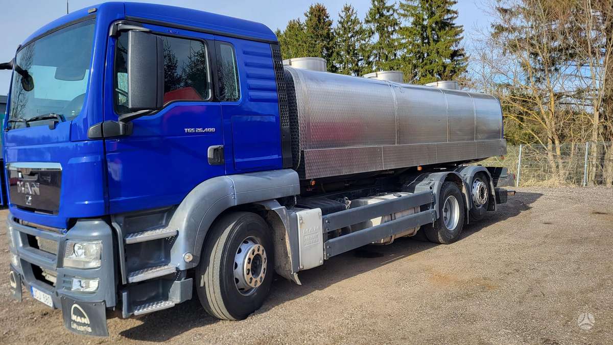 MAN TGS 26.400, milk trucks