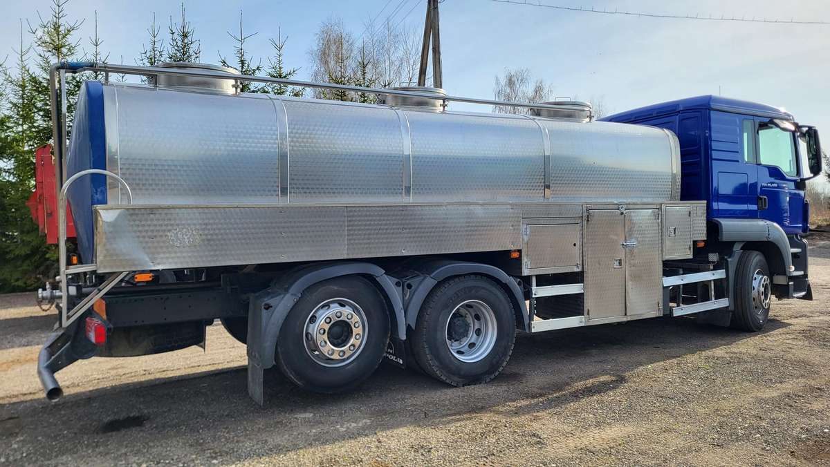 MAN TGS 26.400, milk trucks