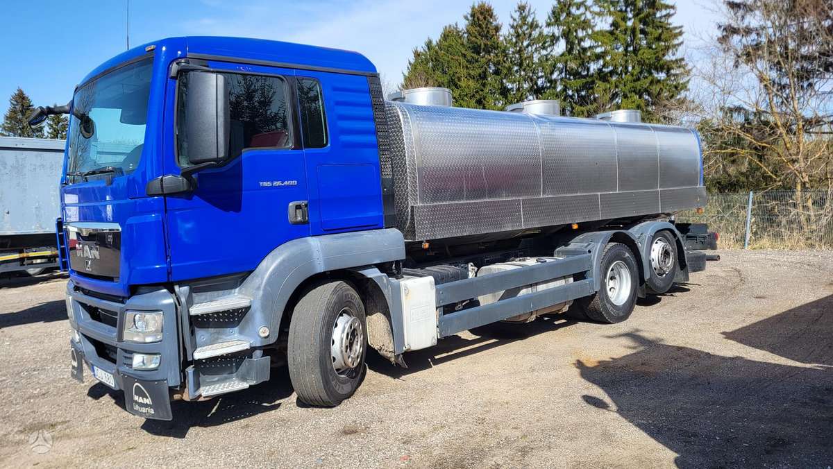 MAN TGS 26.400, milk trucks