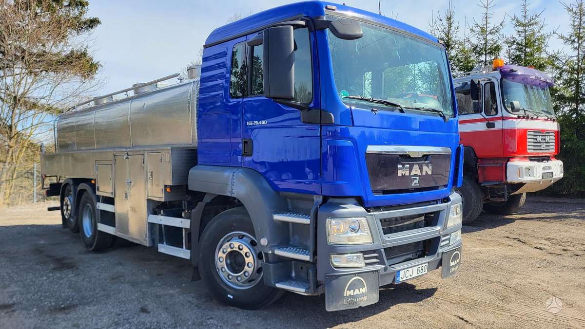 MAN TGS 26.400, milk trucks