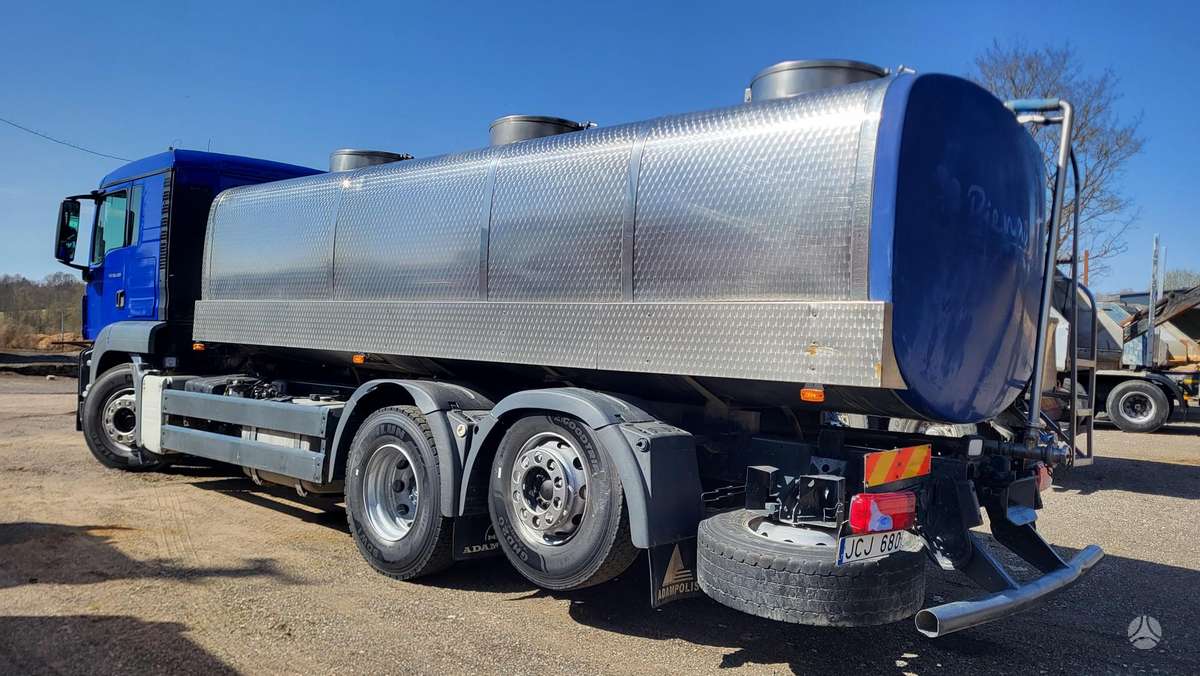 MAN TGS 26.400, milk trucks