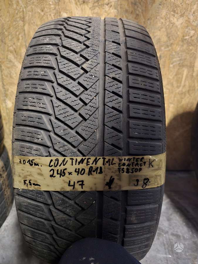 Continental, summer 245/40 R18