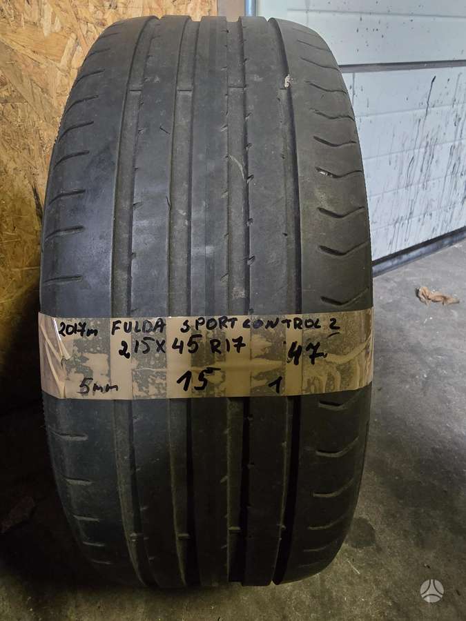 Fulda, летние 215/45 R17