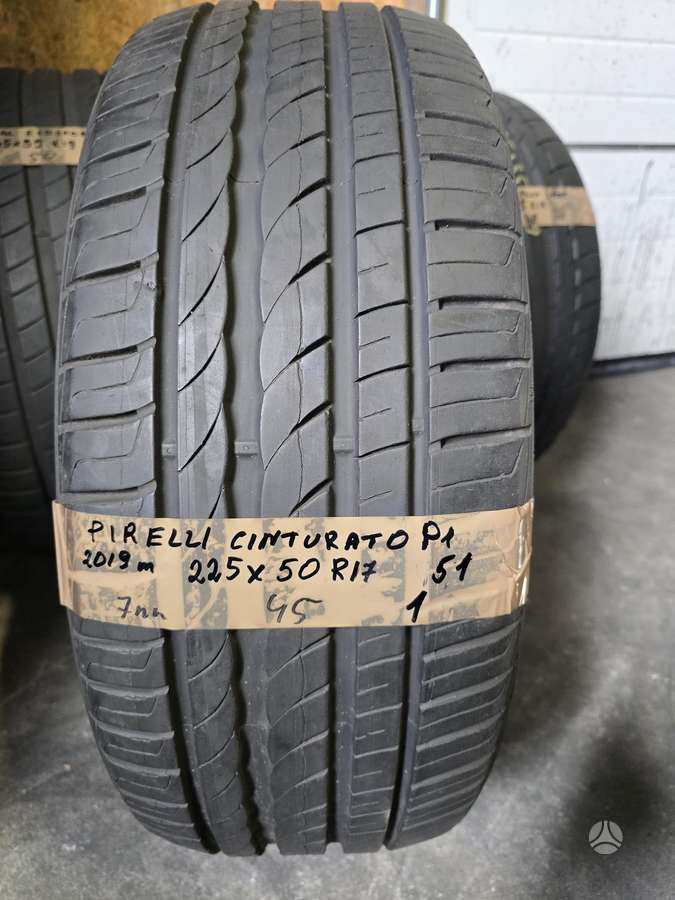 Pirelli, летние 225/50 R17