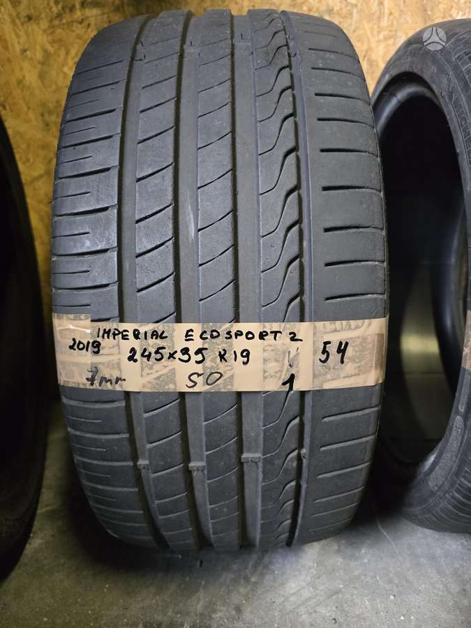 Imperial, summer 245/35 R19