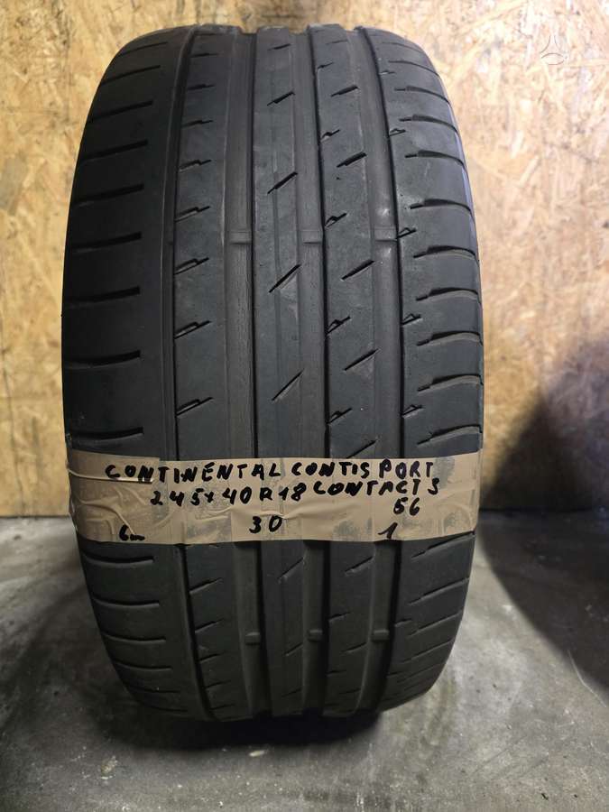 Continental, summer 245/40 R18