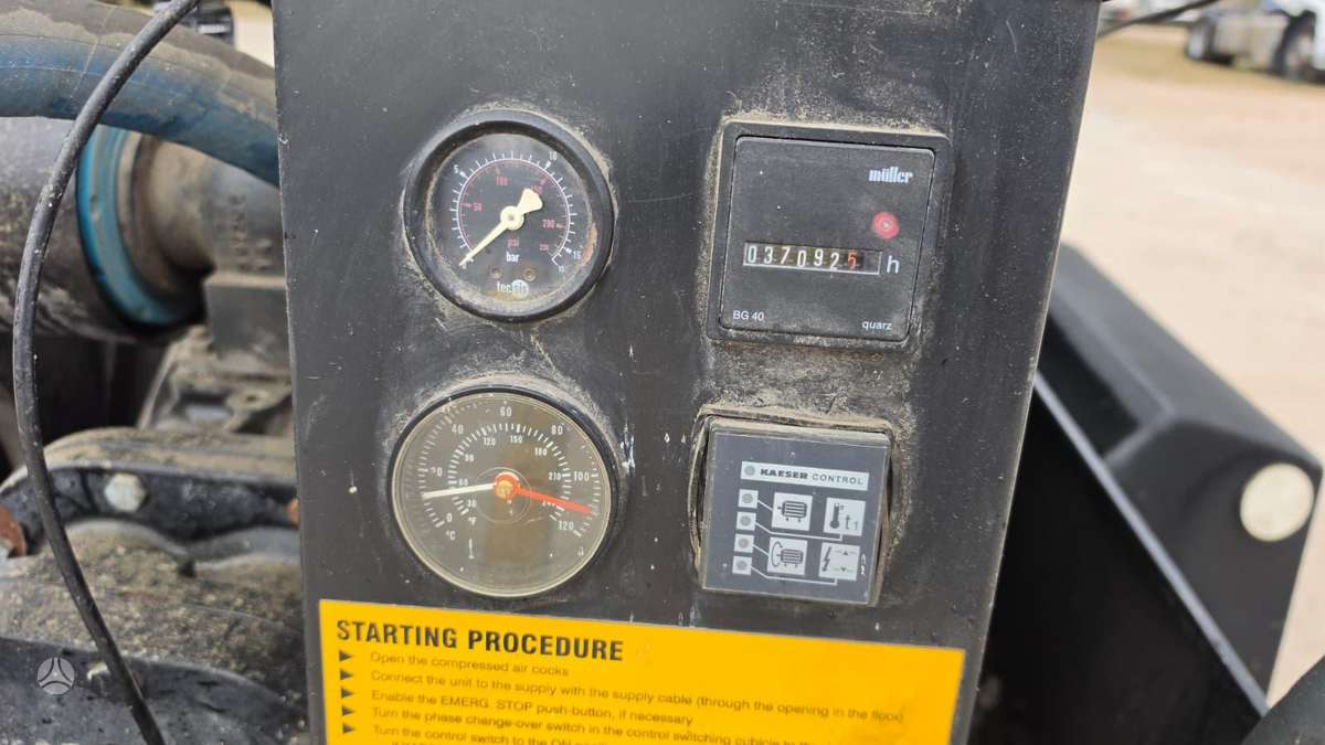 Kaeser M34E Electric, kompresori