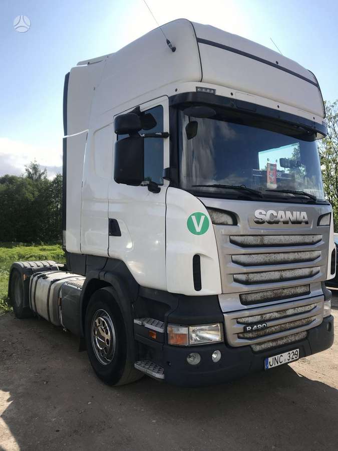Scania R420, 2 miegamosios vietos