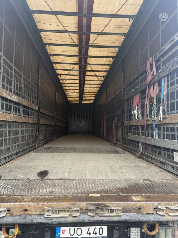 Krone MEGA 100 M3, curtain / tarpaulin