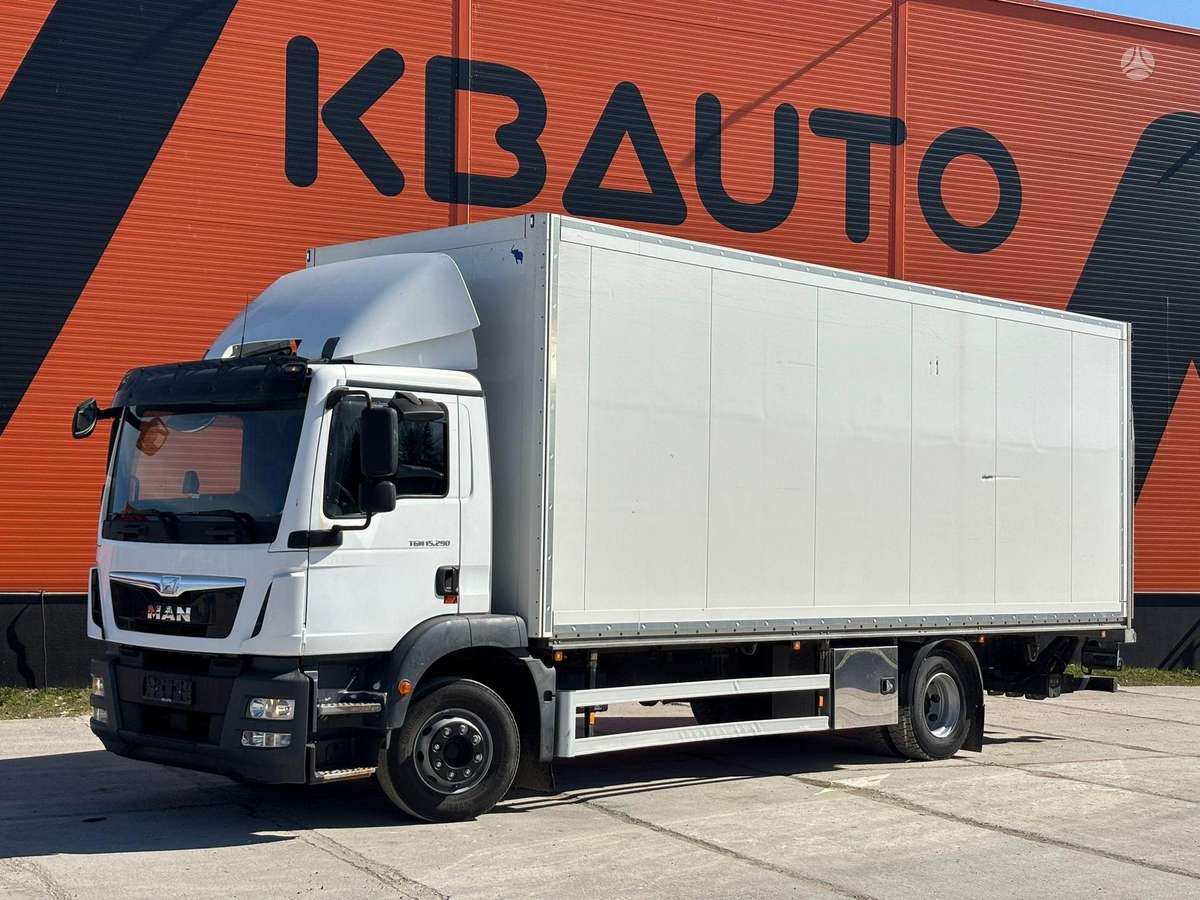 MAN TGM 15.290 4x2, box trucks / box vans