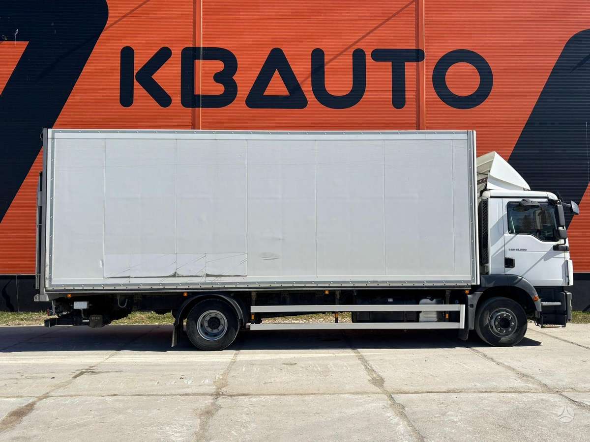 MAN TGM 15.290 4x2, box trucks / box vans