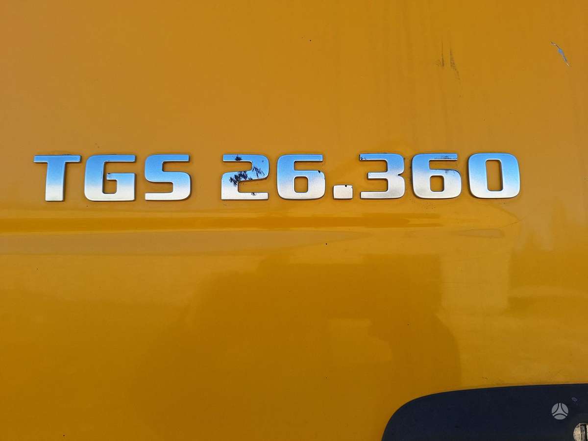 MAN TGS 26-360, hooklift trucks