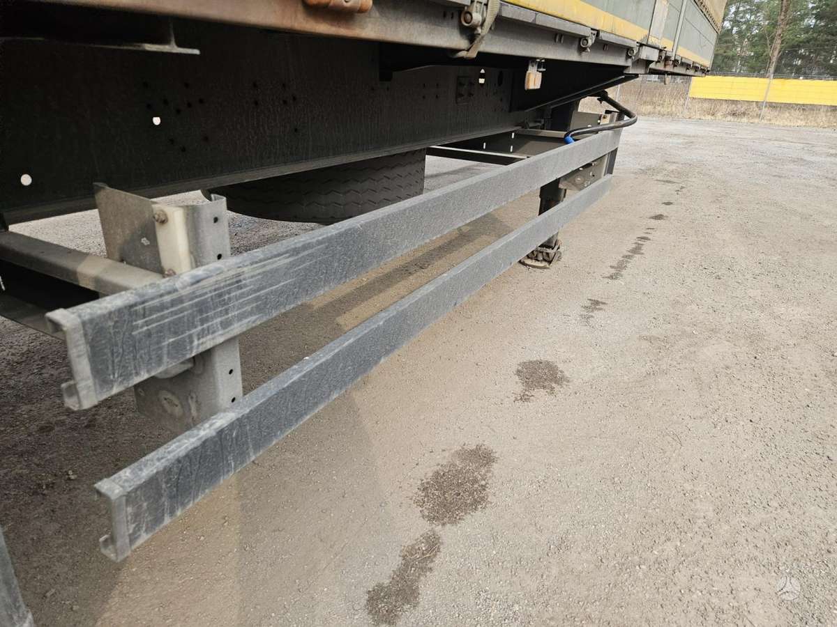 Schmitz SCB*S3T, dropside with tarpaulin