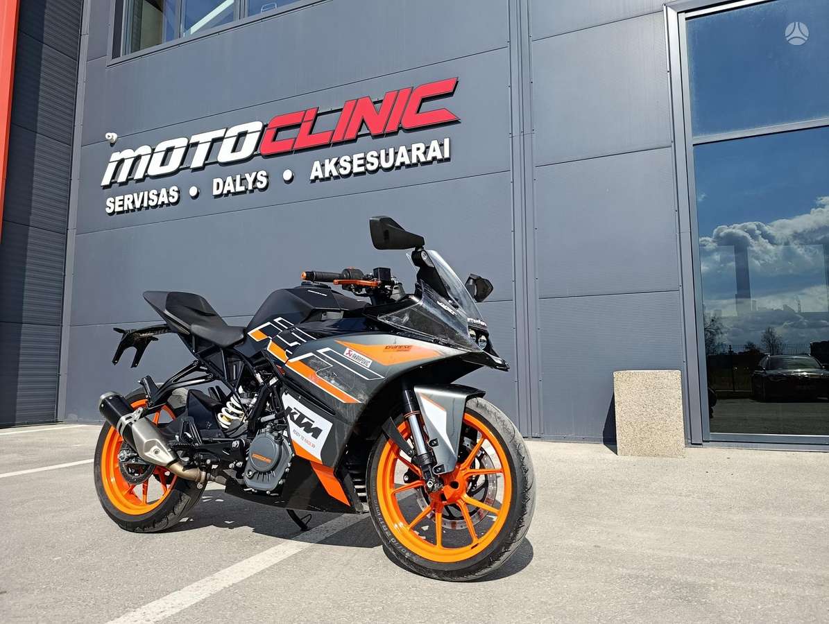 KTM RC 125cc, street / classic