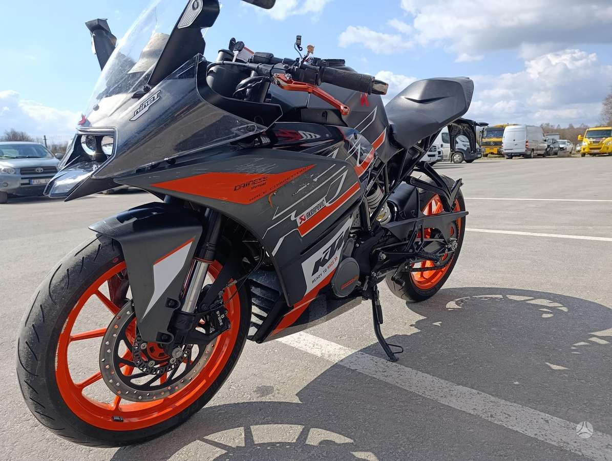 KTM RC 125cc, street / klasikiniai