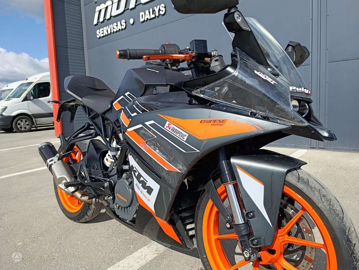 KTM RC 125cc, street / classic