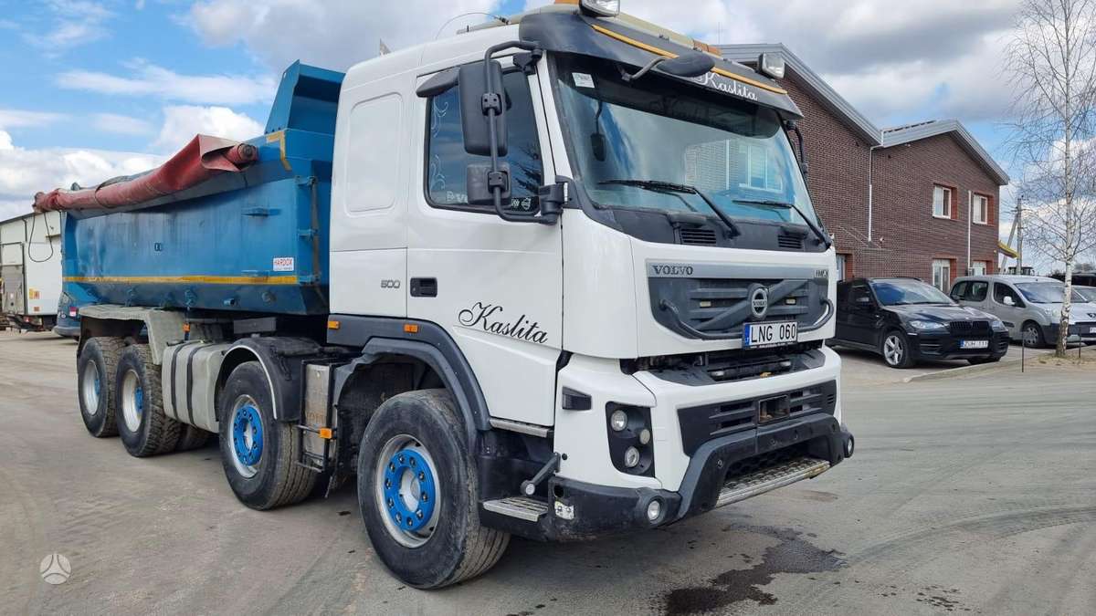 Volvo FMX 500 8×4, самосвалы