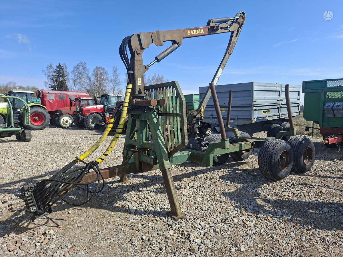 FARMA D51, forestry trailers (self-loading)