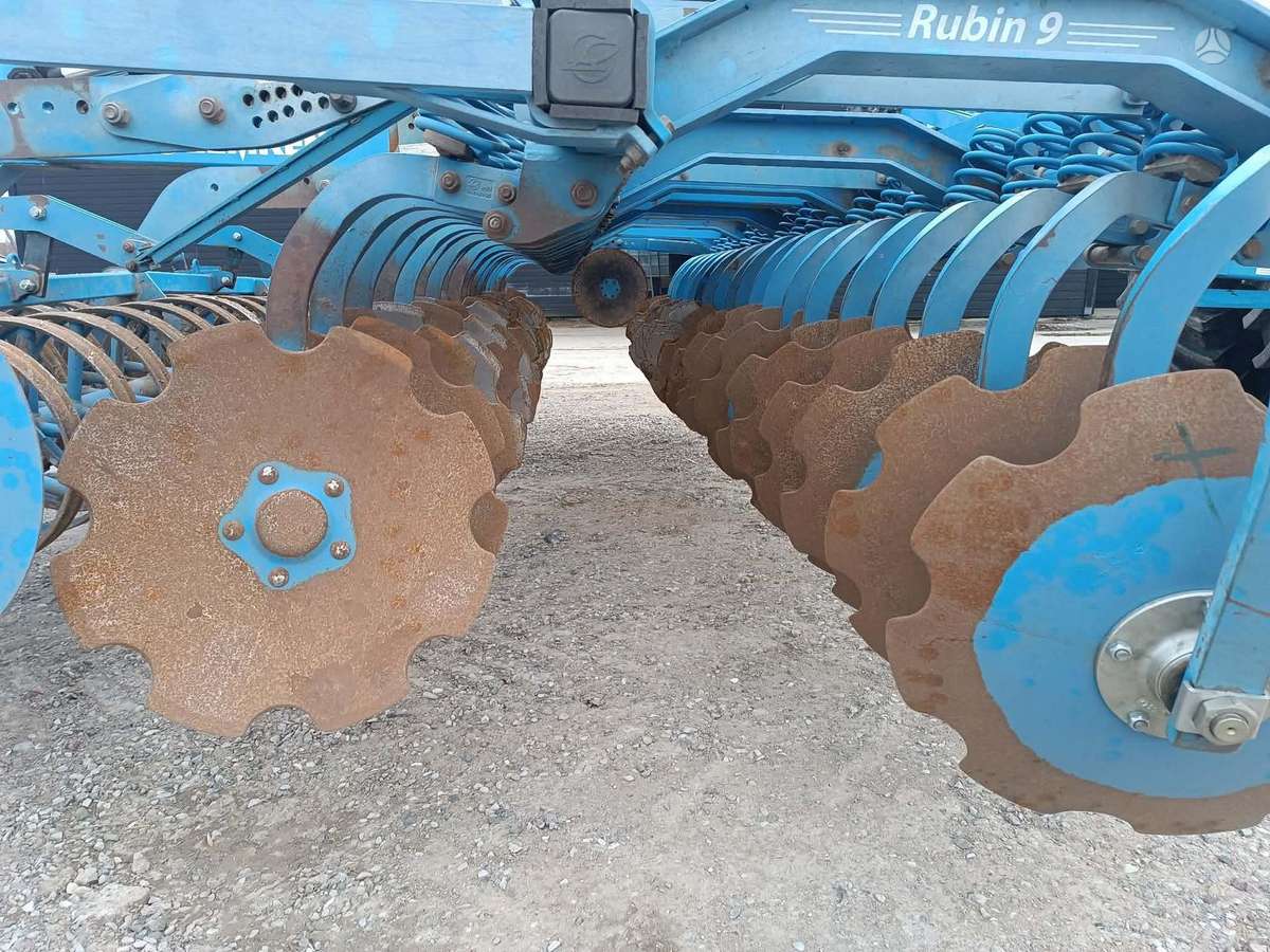 Lemken Rubin, скребки, скрубберы