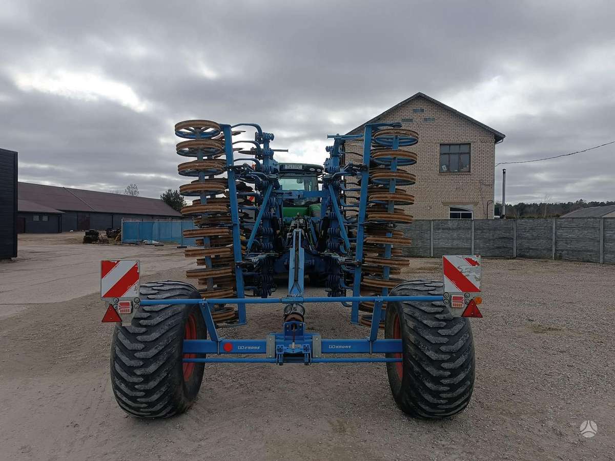 Lemken Rubin, scrapers, scrubbers