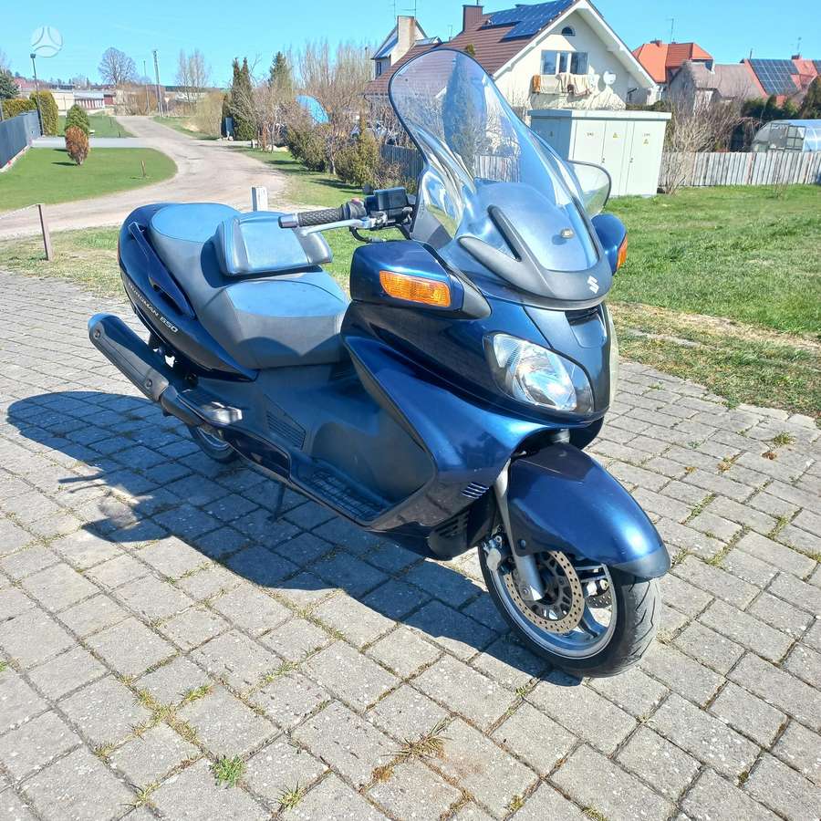 Suzuki Burgman 650cc, мотороллеры / мопеды