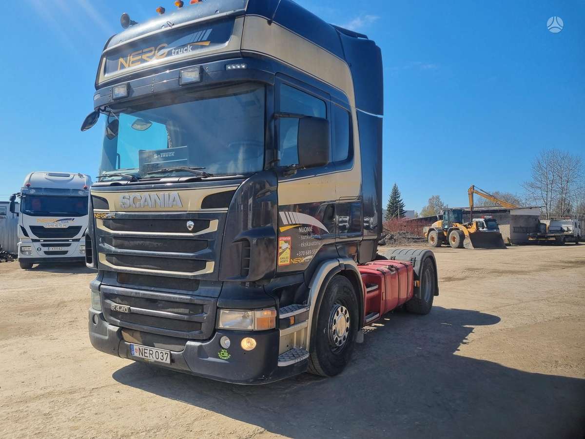Scania 420, 1 miegamoji vieta