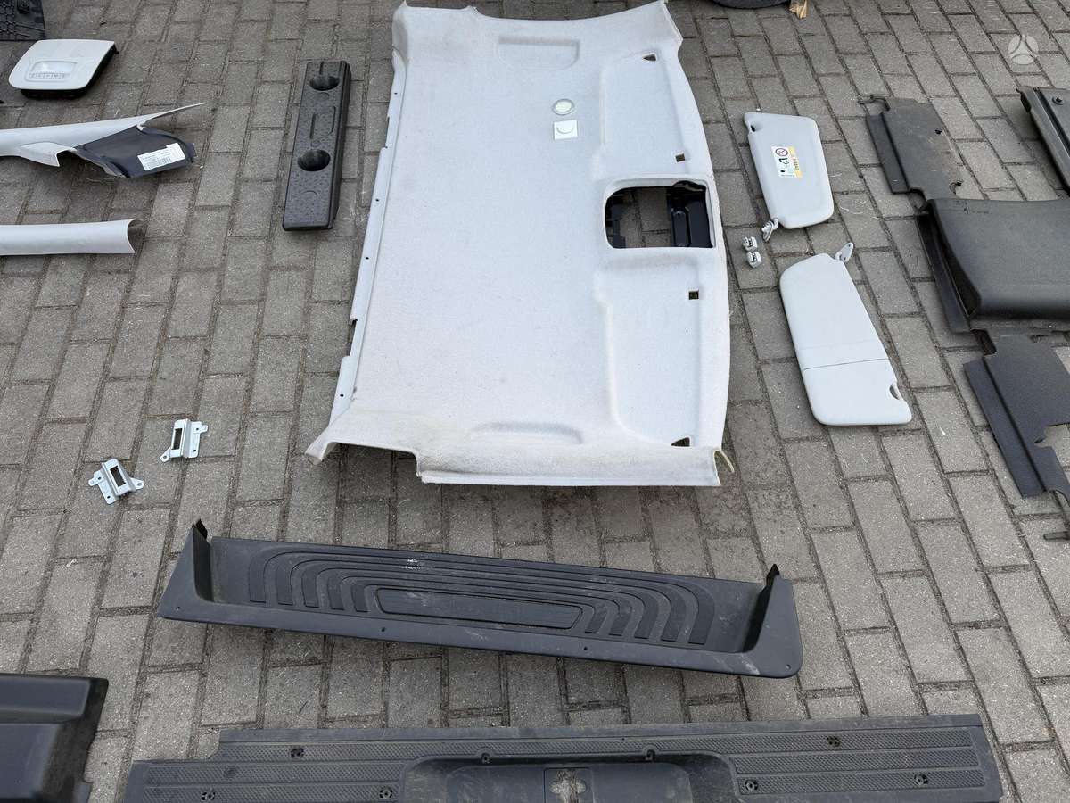 Mercedes-Benz Vito salono detalės