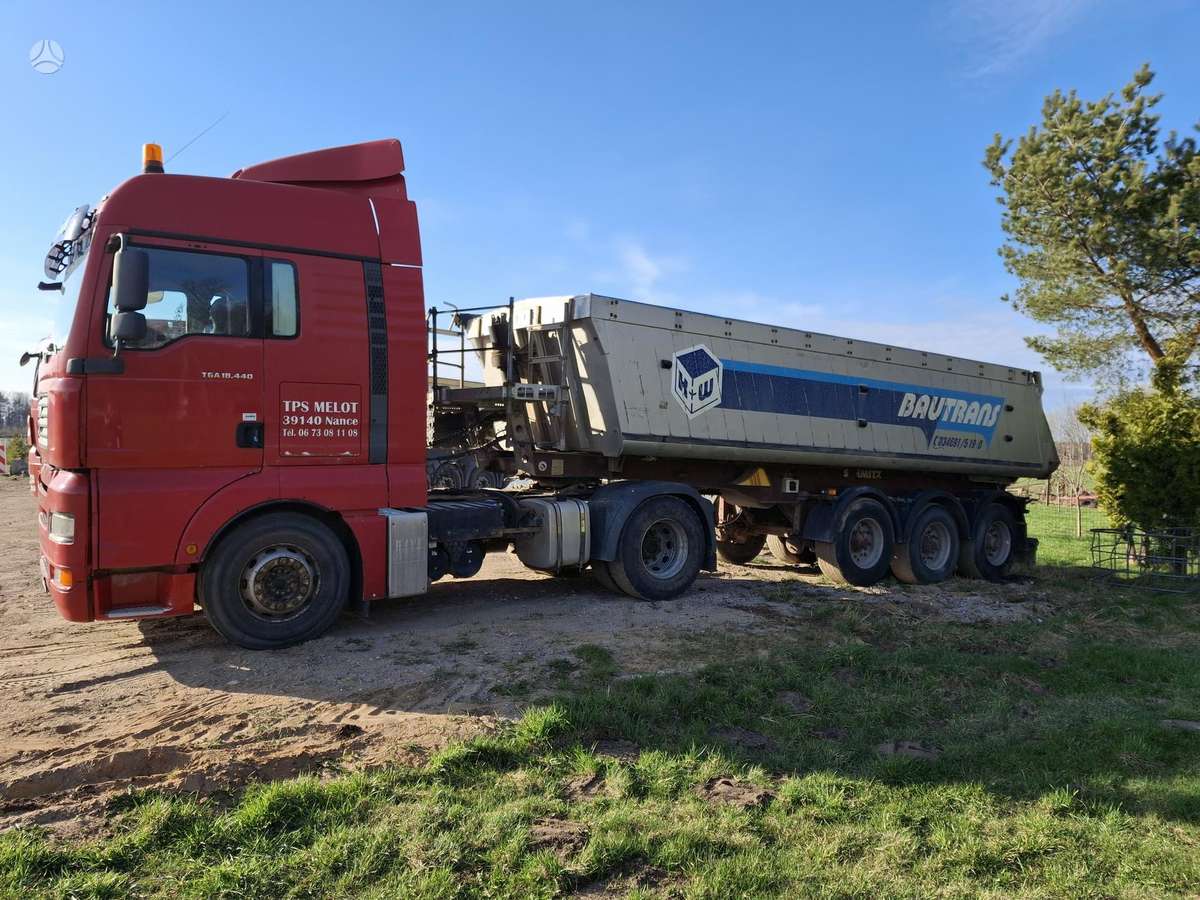 MAN Tga440, single sleeper