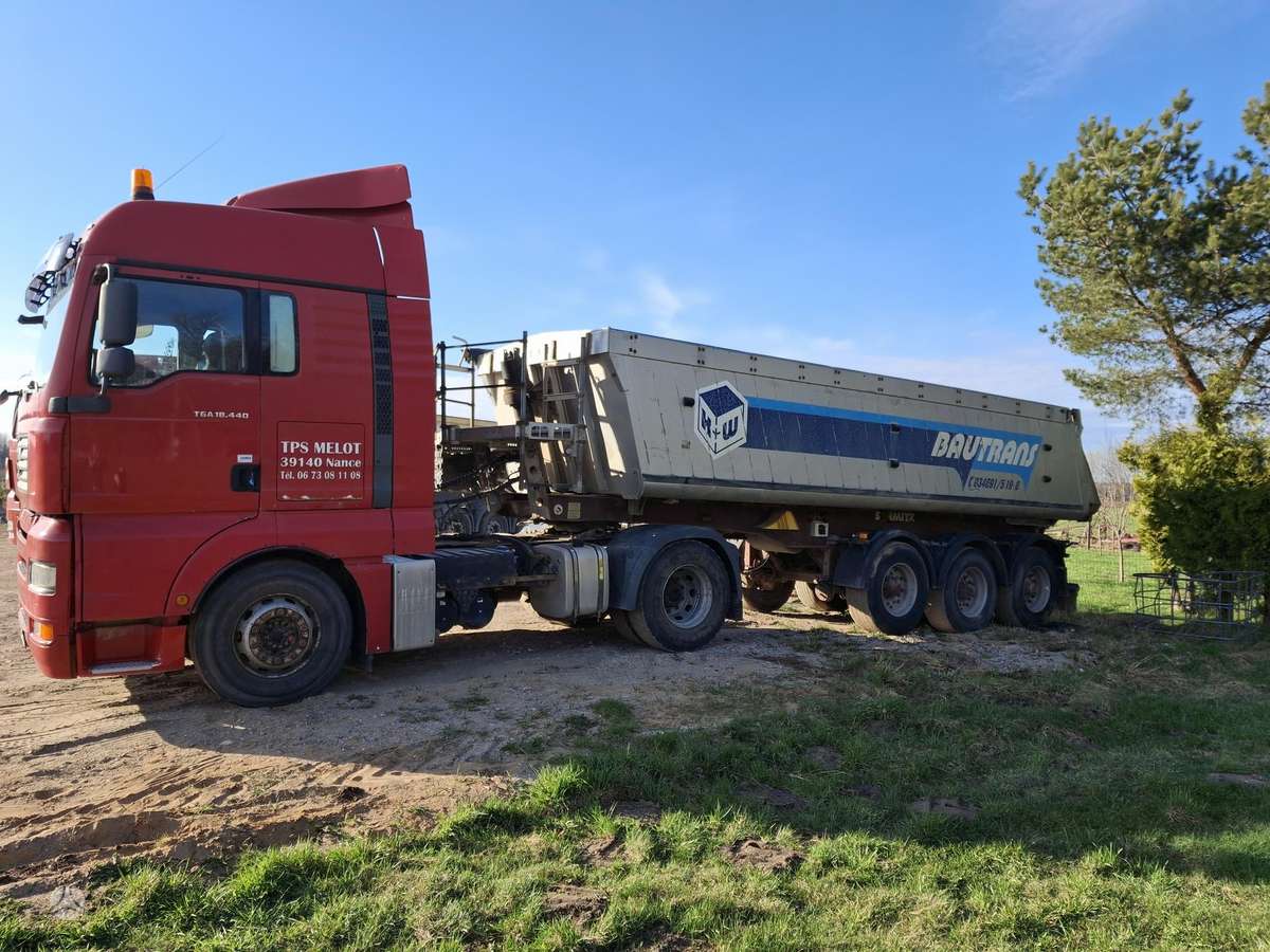 MAN Tga440, single sleeper