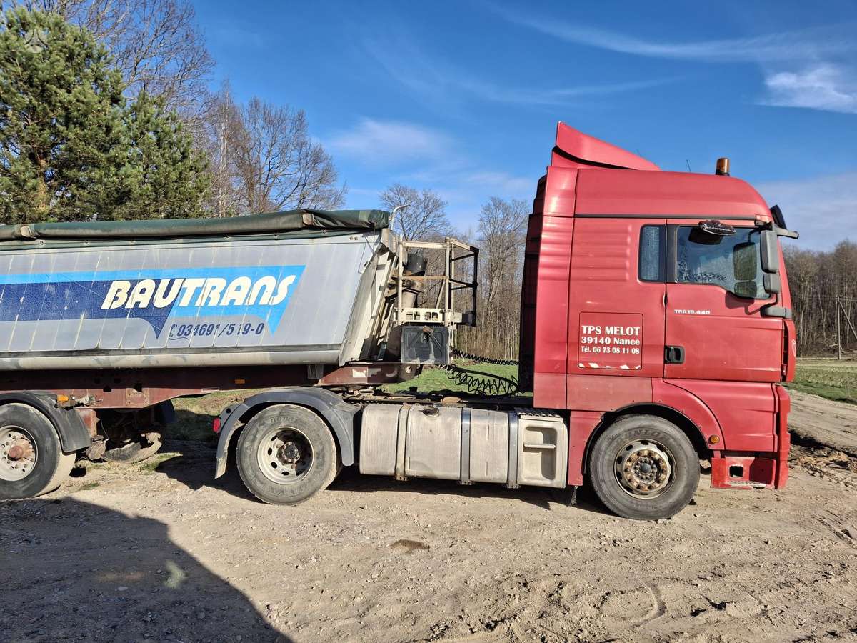 MAN Tga440, single sleeper