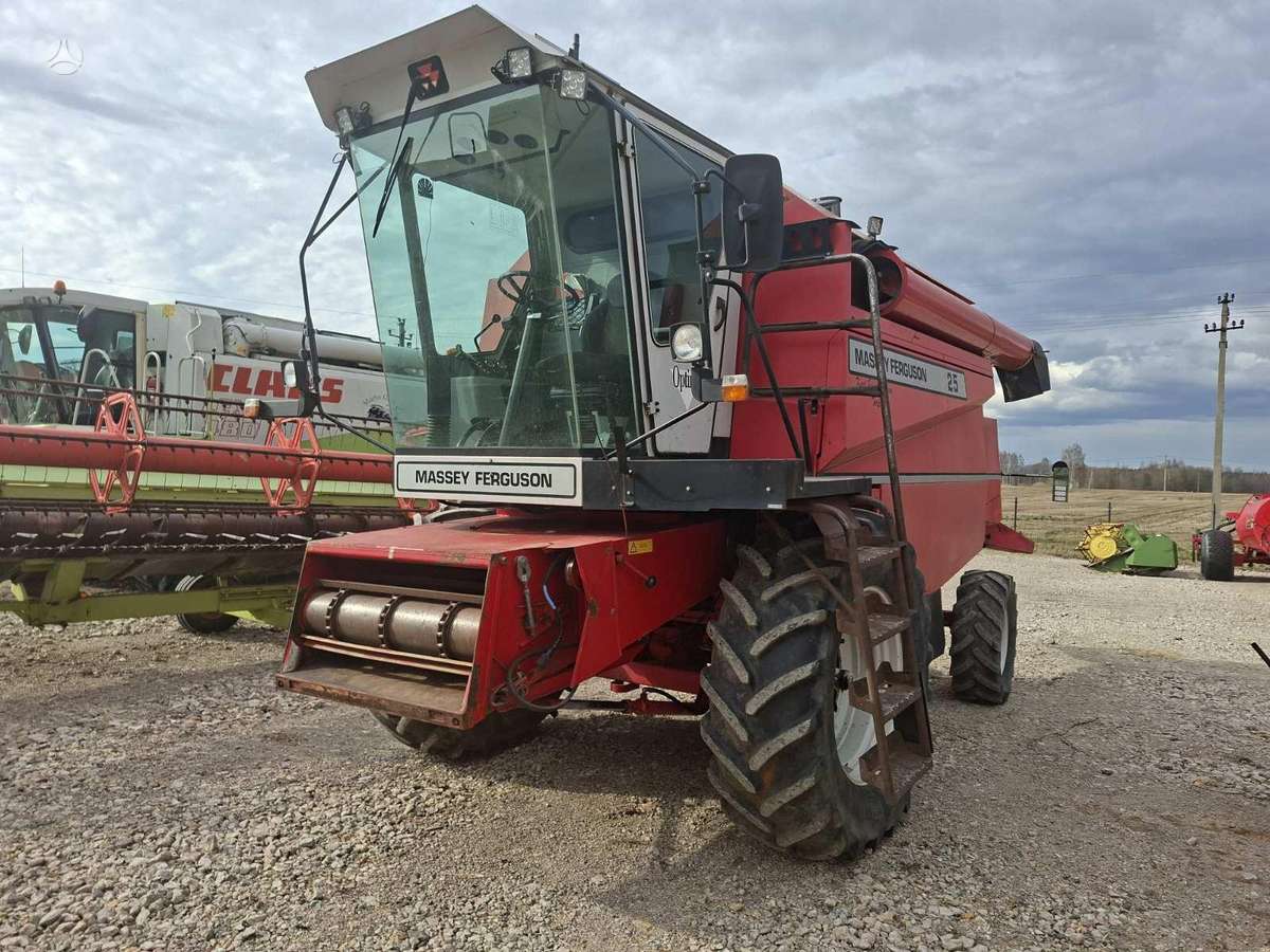 Massey Ferguson 25H, комбайны