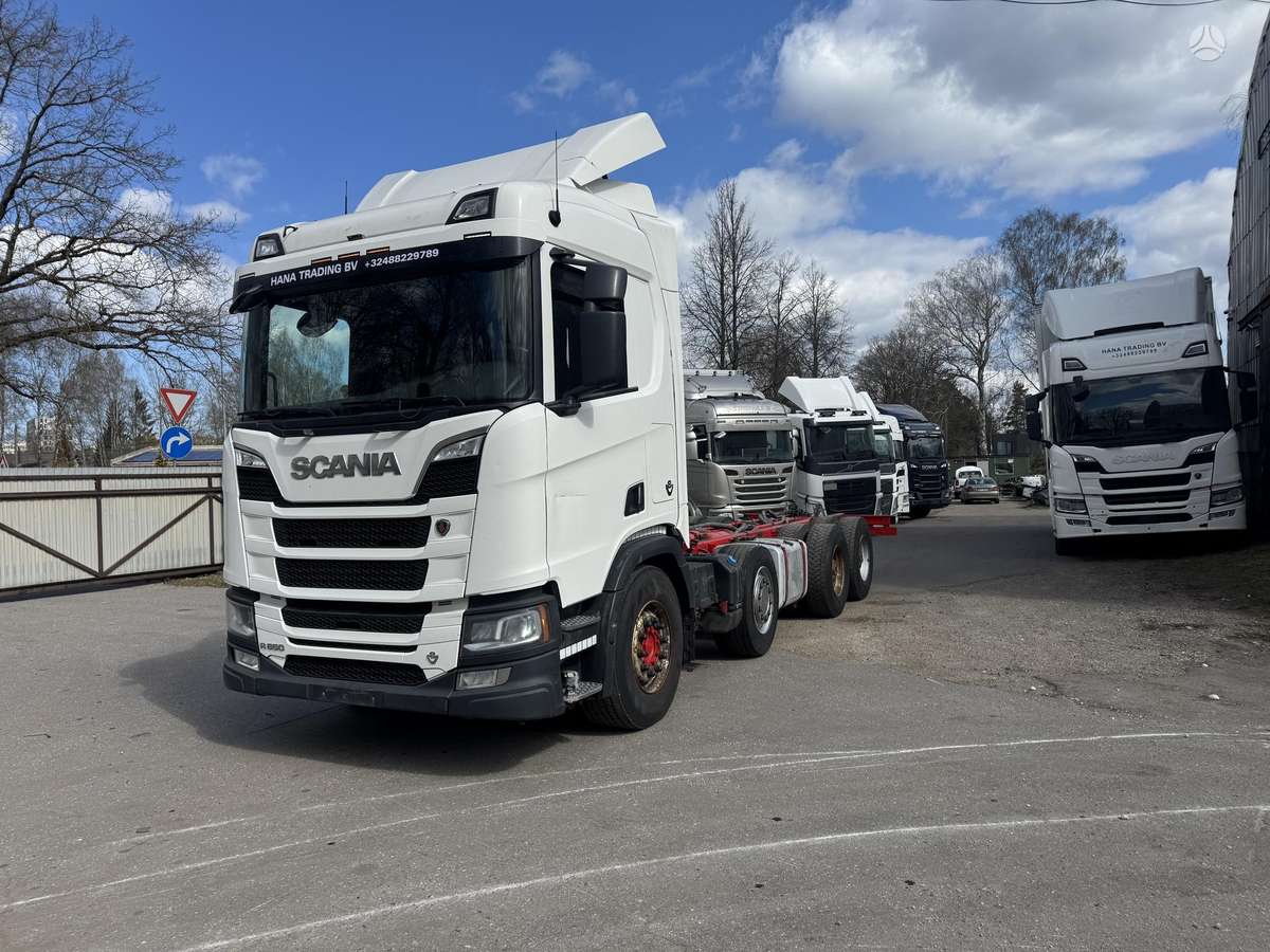 Scania R650, шасси