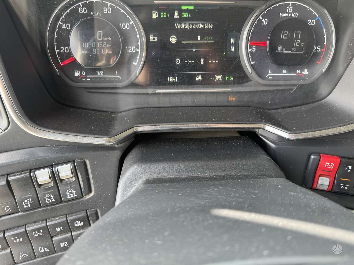 Scania R650, шасси