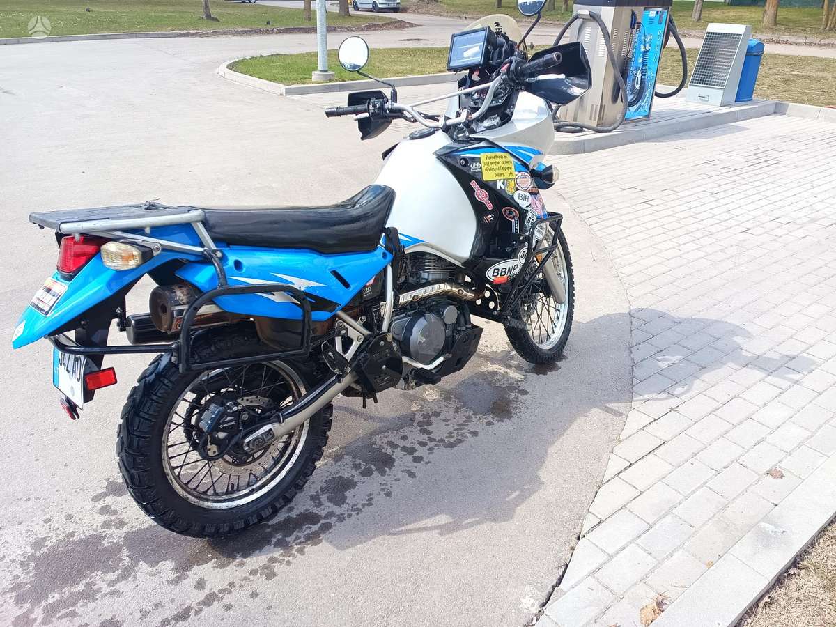 Kawasaki KLR 650cc, эндуро / adventure
