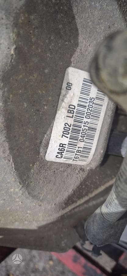 Ford Fiesta, CA6R7002LBD