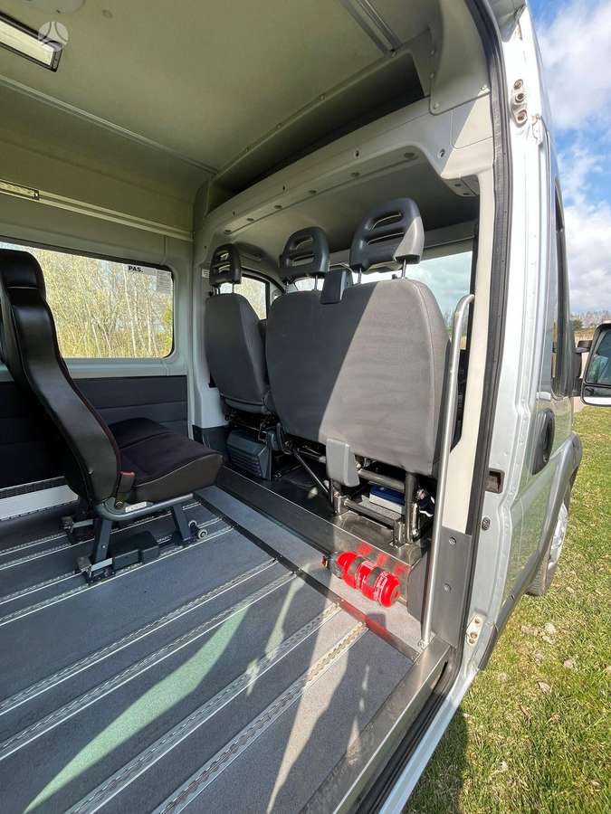 Fiat Ducato, 2.3 l., passenger minibus