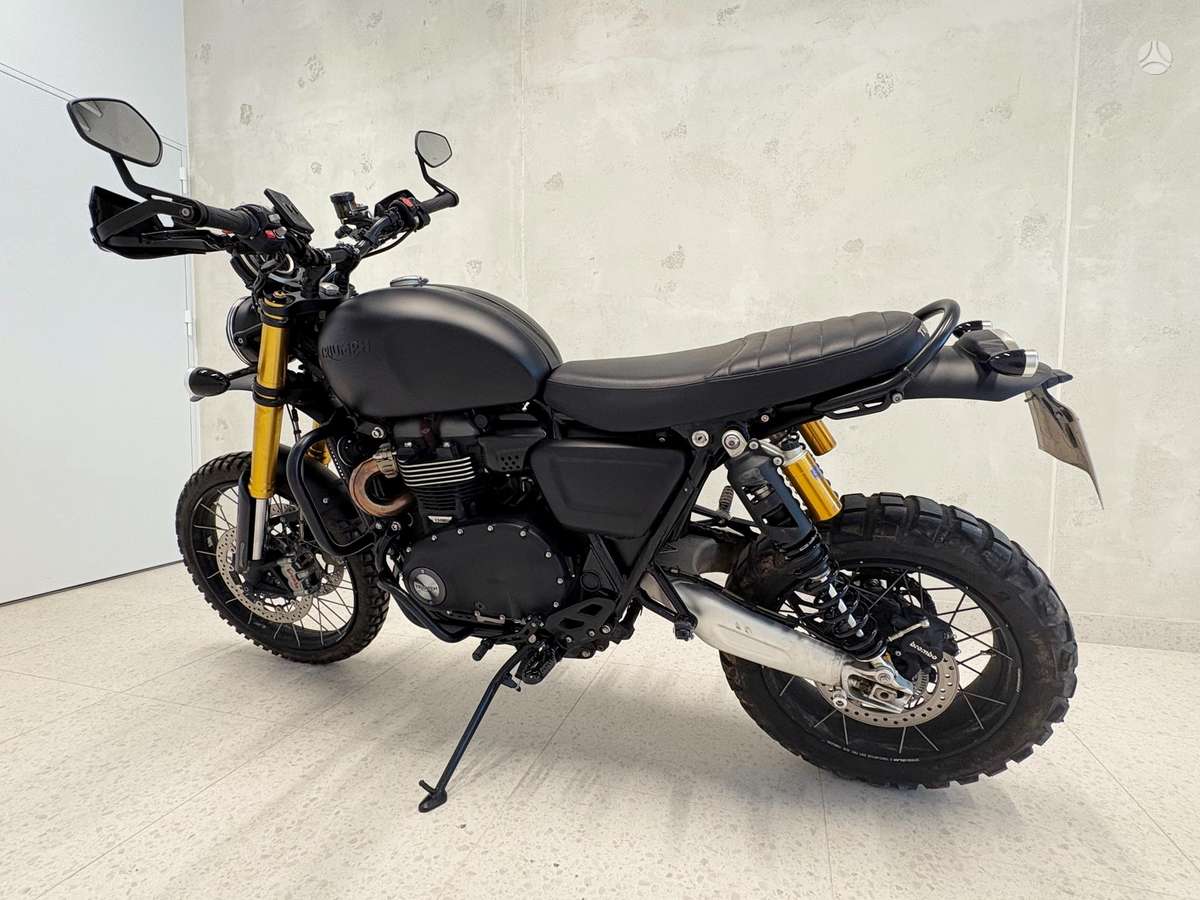 Triumph Scrambler 1200cc, enduro / adventure