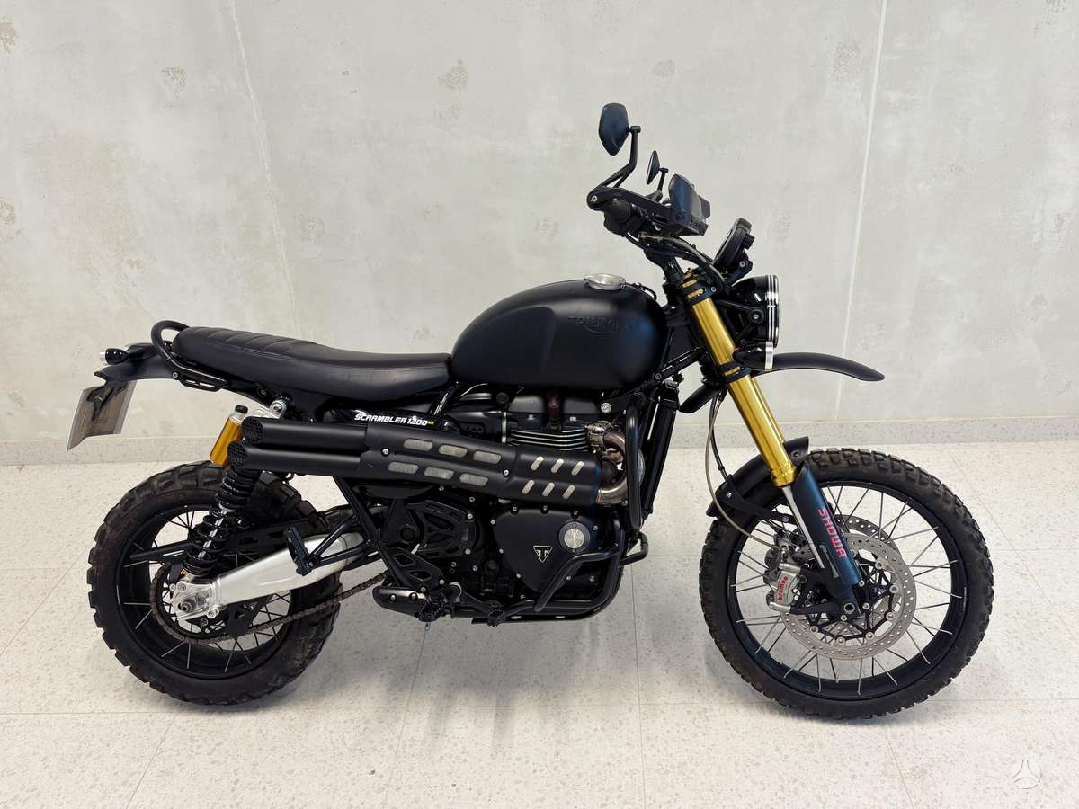 Triumph Scrambler 1200cc, enduro / adventure