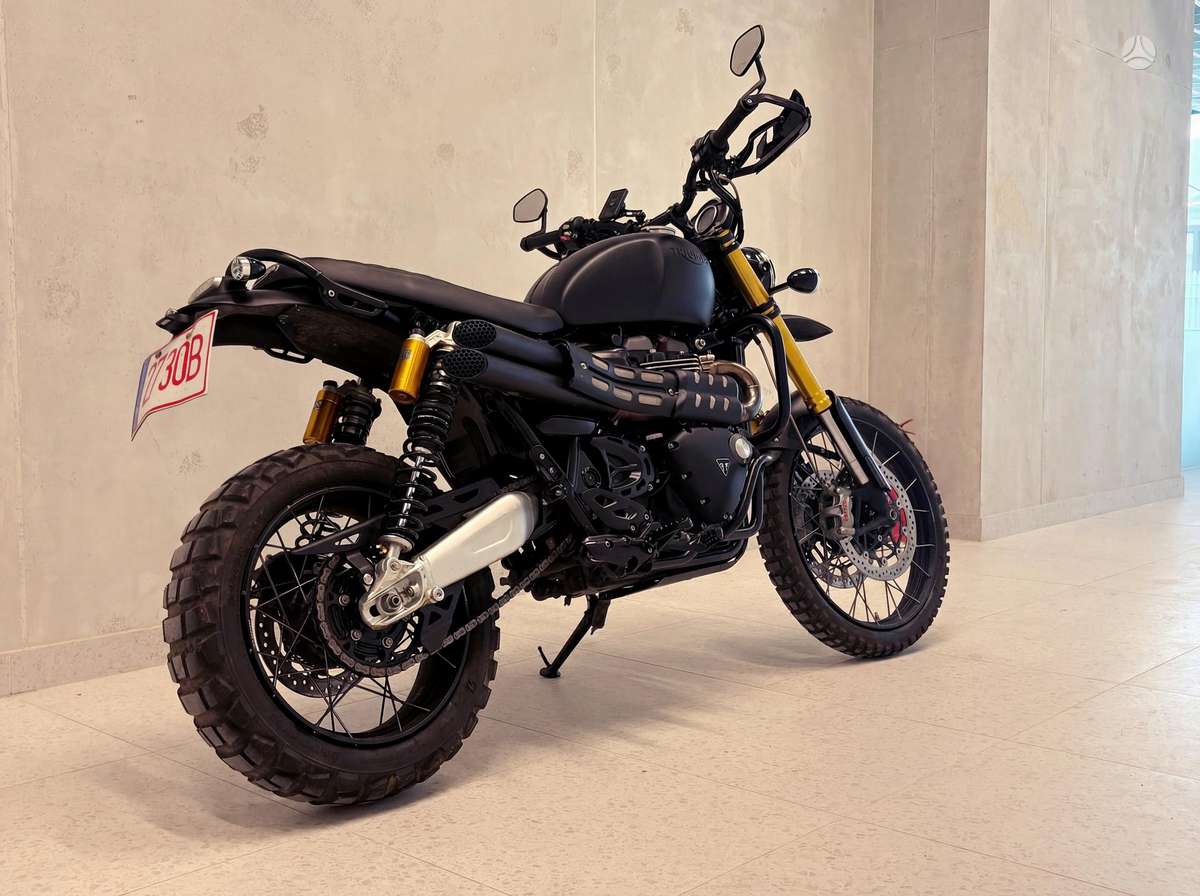 Triumph Scrambler 1200cc, enduro / adventure
