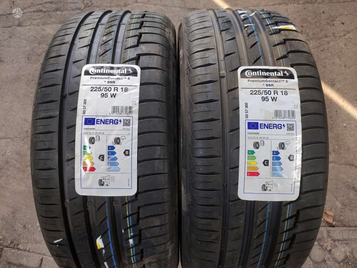 Continental, летние 225/50 R18