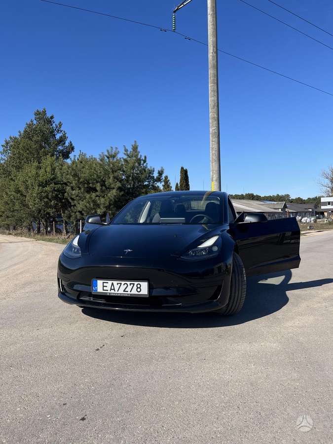 Tesla Model 3, 60 kWh, sedanas