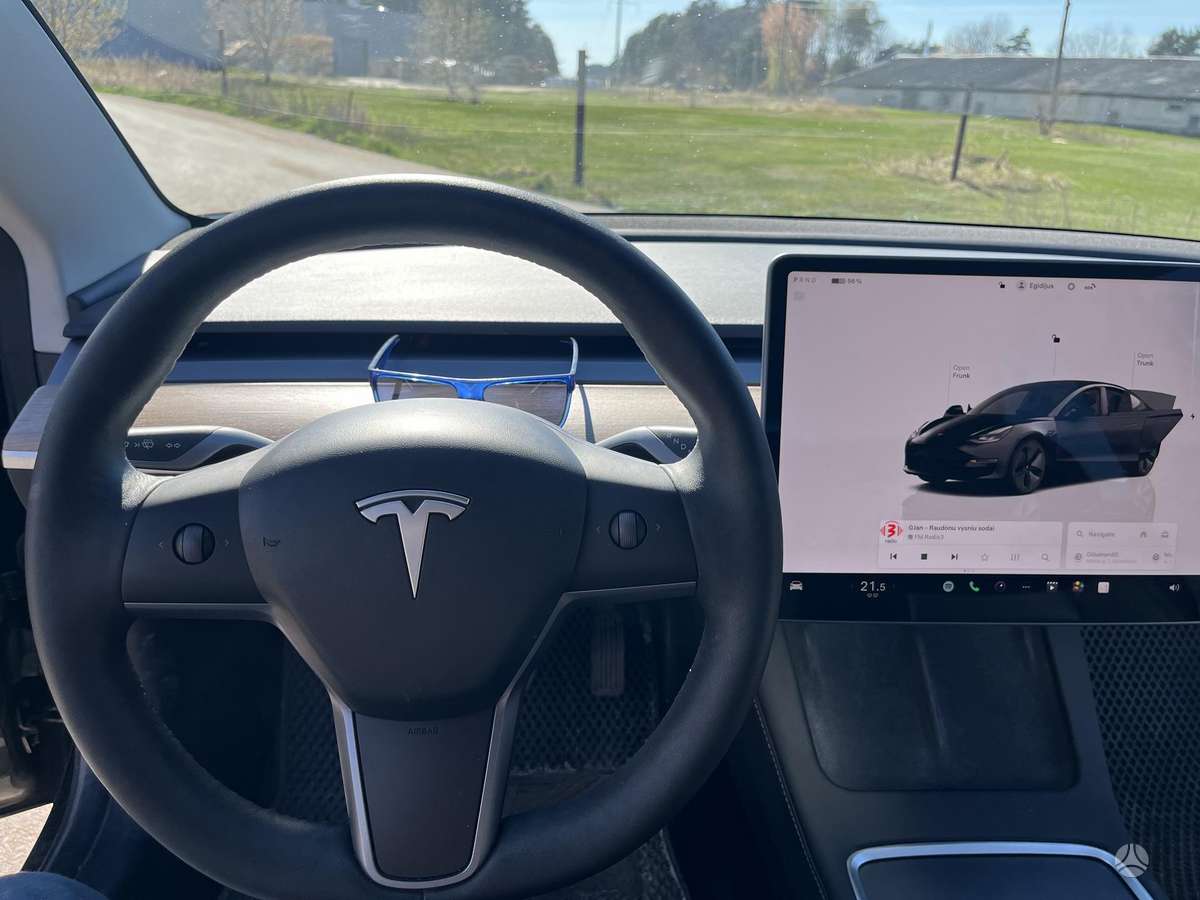 Tesla Model 3, 60 kWh, sedanas