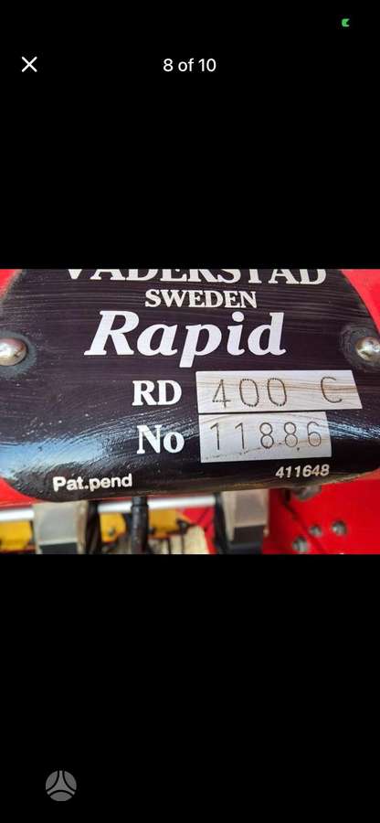 Vaderstad Rapid 4 metrai, сеялки, сажалки