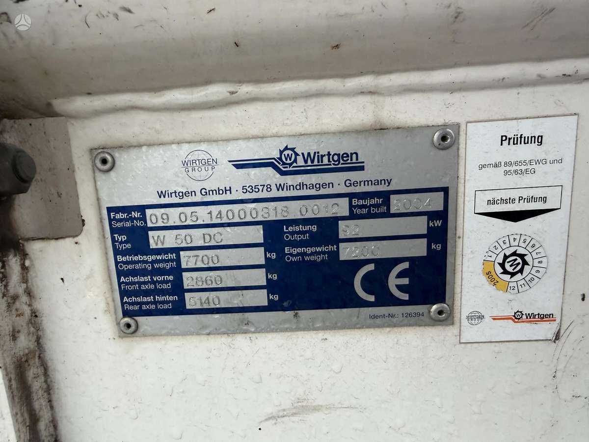 -Kita- Freza WIRTGEN 50DC, drilling machine