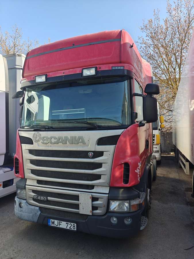 Scania R420, double sleeper